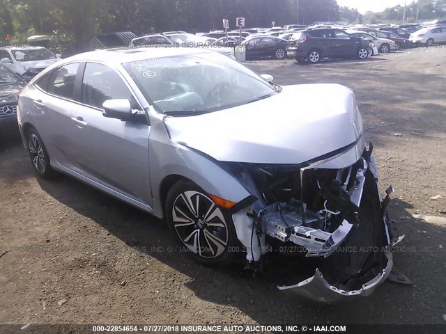 2HGFC1F71GH655352 - 2016 HONDA CIVIC EXL 灰色 照片 1