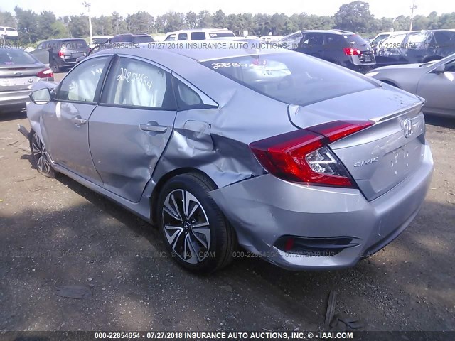 2HGFC1F71GH655352 - 2016 HONDA CIVIC EXL 灰色 照片 3