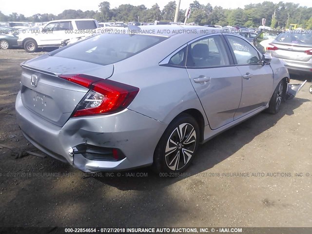 2HGFC1F71GH655352 - 2016 HONDA CIVIC EXL 灰色 照片 4