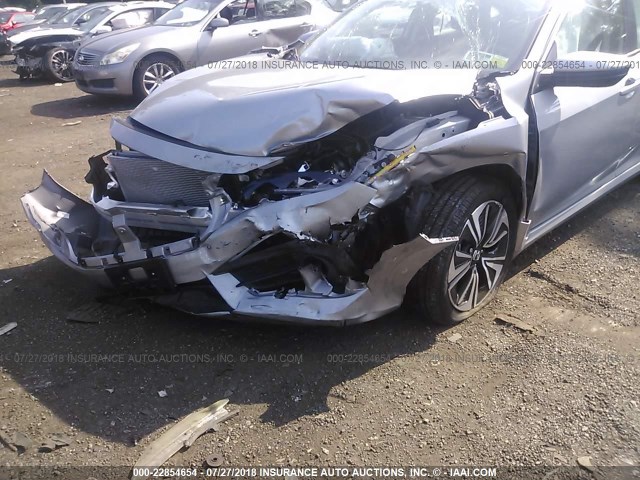 2HGFC1F71GH655352 - 2016 HONDA CIVIC EXL 灰色 照片 6