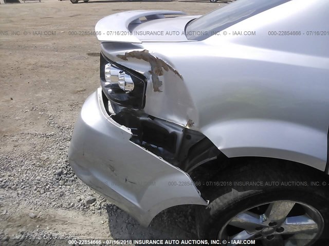 1B3BD4FB0BN554191 - 2011 DODGE AVENGER EXPRESS SILVER photo 6