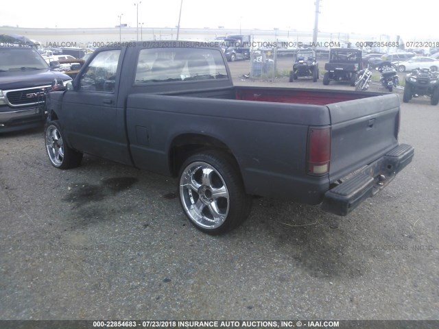 1GTBS14E2J2535948 - 1988 GMC S TRUCK S15 BLACK photo 3