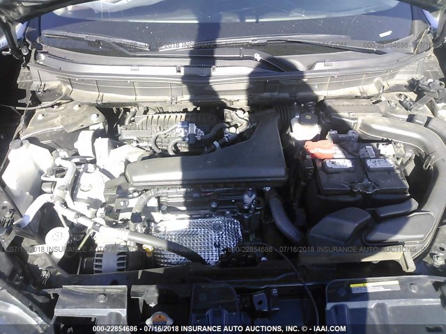 5N1AT2MV0HC754681 - 2017 NISSAN ROGUE SV/SL BLACK photo 10