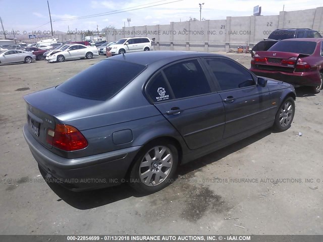 WBAAM3349YKC68537 - 2000 BMW 323 GRAY photo 4