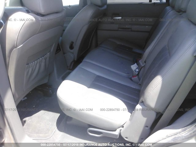 1D4HB58D85F556811 - 2005 DODGE DURANGO LIMITED BEIGE photo 8