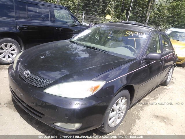 4T1BF30K34U571292 - 2004 TOYOTA CAMRY LE/XLE/SE Bənövşəyi foto 2