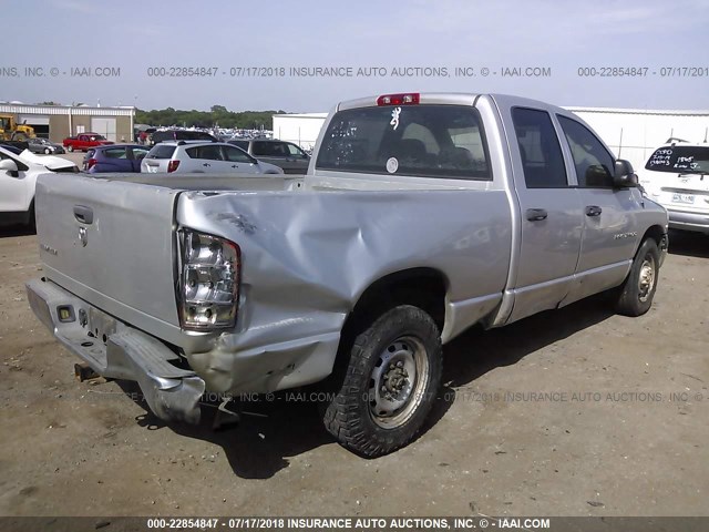 3D7KR28C15G735846 - 2005 DODGE RAM 2500 ST/SLT SILVER photo 4