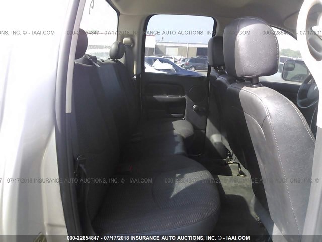3D7KR28C15G735846 - 2005 DODGE RAM 2500 ST/SLT 银色 照片 8