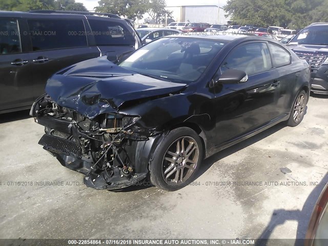 JTKDE177070146753 - 2007 TOYOTA SCION TC 黑色 照片 2