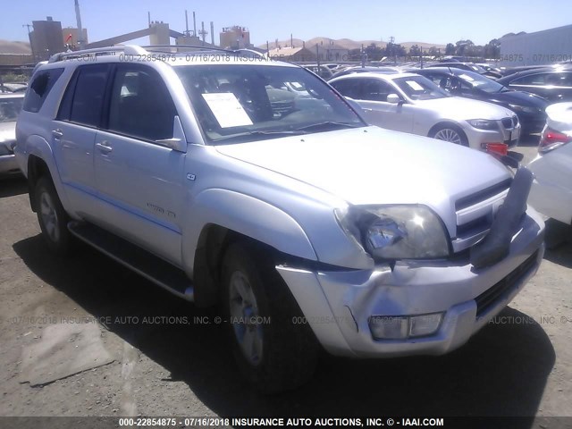 JTEBT17R230008532 - 2003 TOYOTA 4RUNNER LIMITED SILVER photo 1