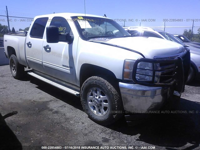 1GC1KXCG3BF224282 - 2011 CHEVROLET SILVERADO K2500 HEAVY DUTY LT WHITE photo 1