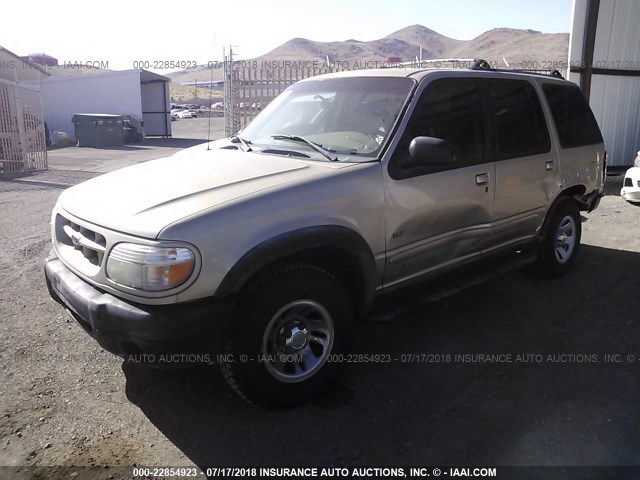 1FMZU72X4YZA73163 - 2000 FORD EXPLORER XLS GOLD photo 2