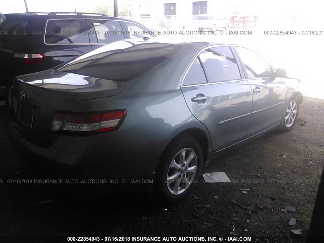 4T1BF3EK8BU687478 - 2011 TOYOTA CAMRY SE/LE/XLE მწვანე ფოტო 4