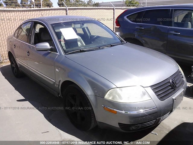 WVWRH63B74P107320 - 2004 VOLKSWAGEN PASSAT GLX GRAY photo 1