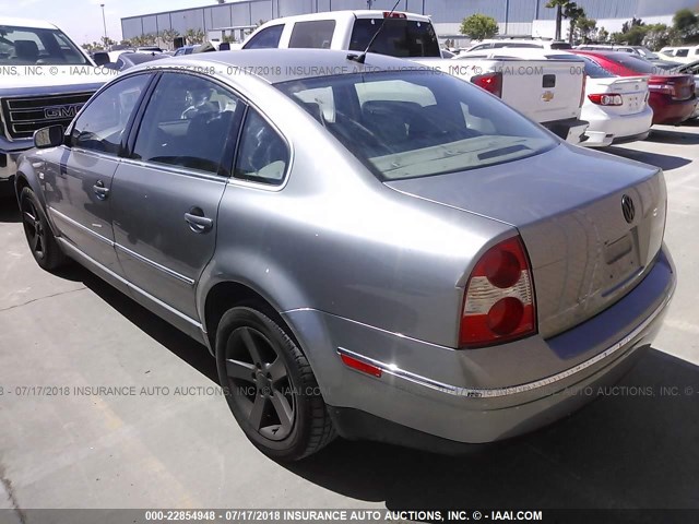 WVWRH63B74P107320 - 2004 VOLKSWAGEN PASSAT GLX 灰色 照片 3