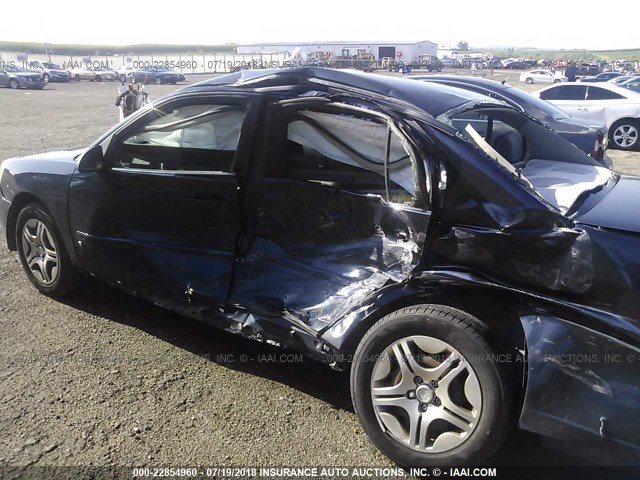 1G1ZS58N97F297719 - 2007 CHEVROLET MALIBU LS BLUE photo 6