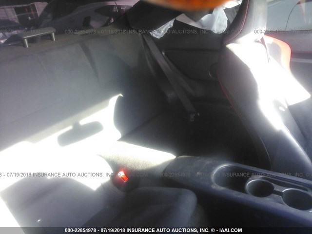 JF1ZNAA11G9709103 - 2016 TOYOTA SCION FR-S BLACK photo 8