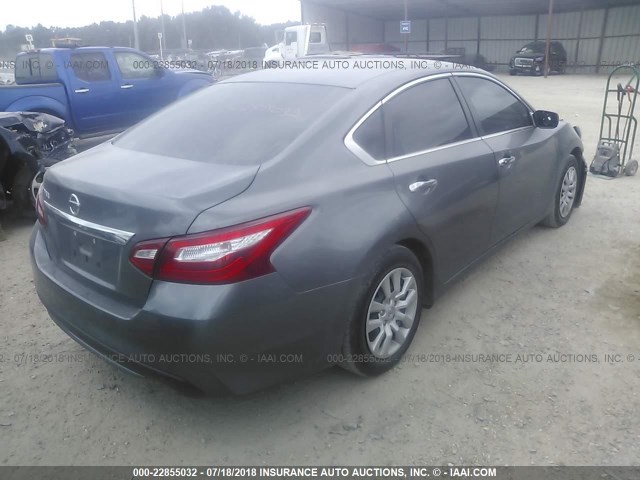 1N4AL3APXGC150222 - 2016 NISSAN ALTIMA 2.5/S/SV/SL/SR GRAY photo 4