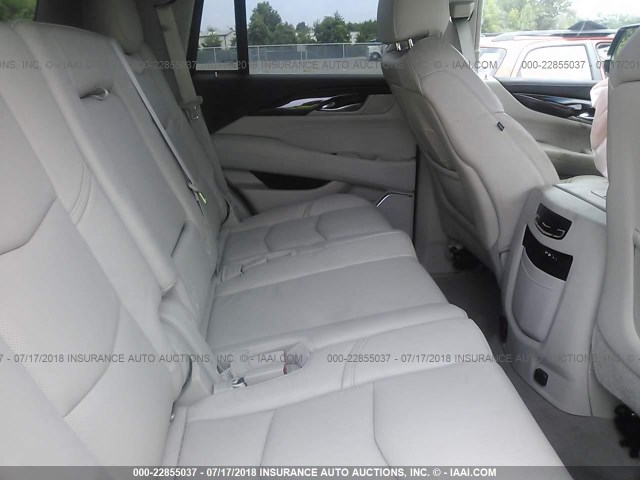 1GYS4NKJ9FR517411 - 2015 CADILLAC ESCALADE PREMIUM WHITE photo 8