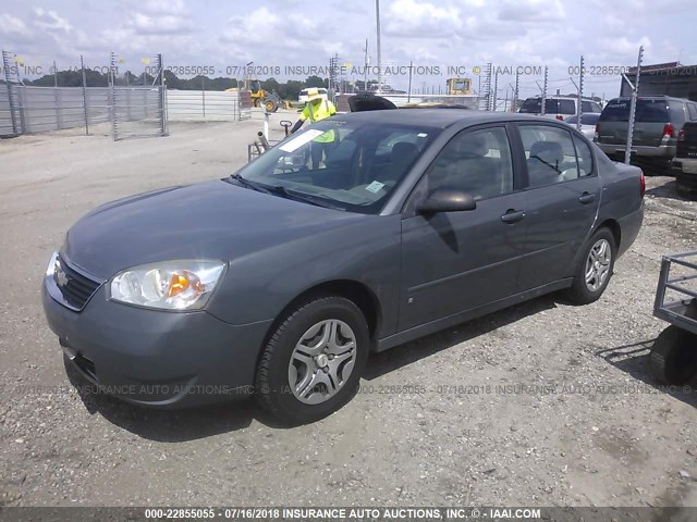 1G1ZS58F97F303348 - 2007 CHEVROLET MALIBU LS 黑色 照片 2