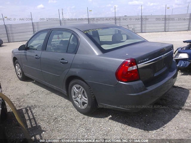 1G1ZS58F97F303348 - 2007 CHEVROLET MALIBU LS 黑色 照片 3