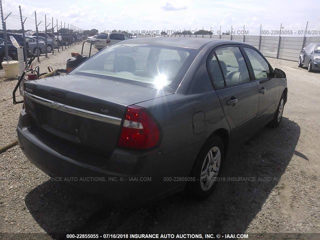 1G1ZS58F97F303348 - 2007 CHEVROLET MALIBU LS 黑色 照片 4