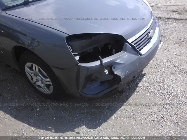 1G1ZS58F97F303348 - 2007 CHEVROLET MALIBU LS 黑色 照片 6