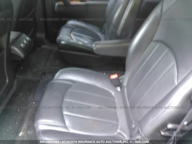 5GAKVBED2BJ267737 - 2011 BUICK ENCLAVE CXL 银色 照片 8