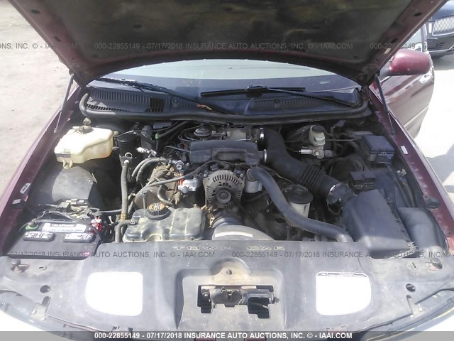 1LNHM81W3XY709859 - 1999 LINCOLN TOWN CAR EXECUTIVE BURGUNDY photo 10