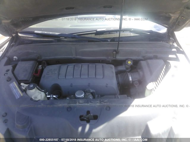 5GAEV23DX9J107793 - 2009 BUICK ENCLAVE CXL Marron photo 10