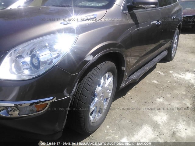 5GAEV23DX9J107793 - 2009 BUICK ENCLAVE CXL Marron photo 6