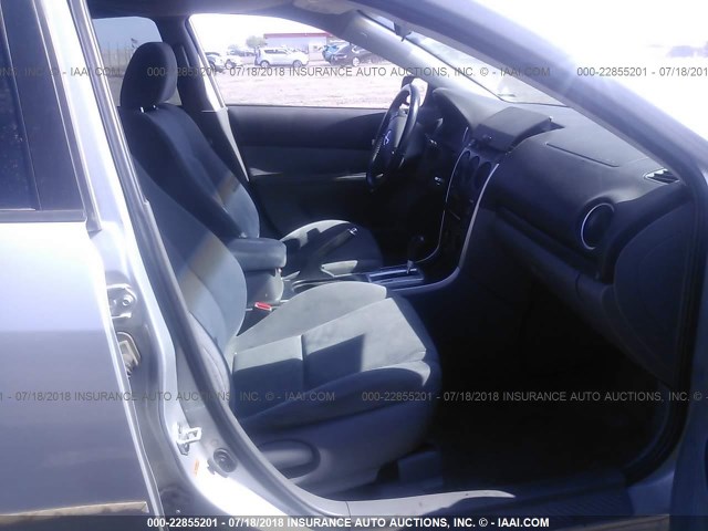 1YVHP84C275M03907 - 2007 MAZDA 6 I Srebrny zdjęcie 5