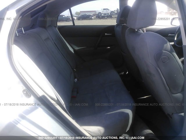 1YVHP84C275M03907 - 2007 MAZDA 6 I Srebrny zdjęcie 8