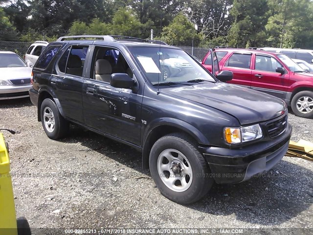 4S6CK58W0Y4412505 - 2000 HONDA PASSPORT EX/LX 黑色 照片 1