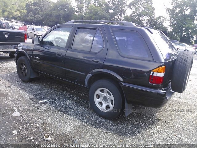 4S6CK58W0Y4412505 - 2000 HONDA PASSPORT EX/LX 黑色 照片 3