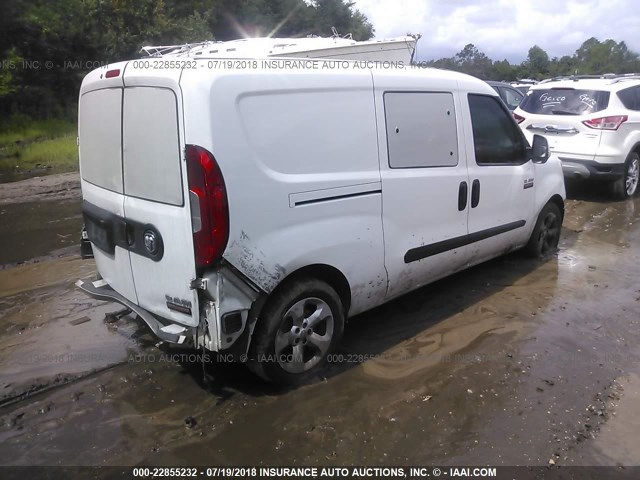 ZFBERFBT6F6A81233 - 2015 RAM PROMASTER CITY SLT WHITE photo 4