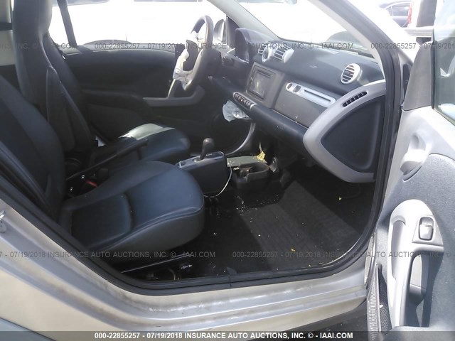 WMEEJ3BA6BK440176 - 2011 SMART FORTWO PURE/PASSION BLUE photo 5