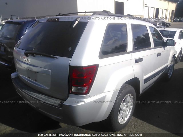 1J4GR48K66C109386 - 2006 JEEP GRAND CHEROKEE LAREDO/COLUMBIA/FREEDOM 银色 照片 4
