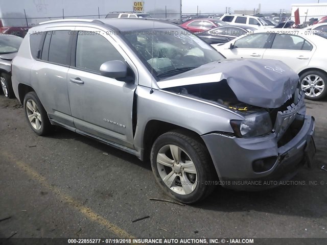 1C4NJDEB2GD631792 - 2016 JEEP COMPASS LATITUDE 灰色 照片 1