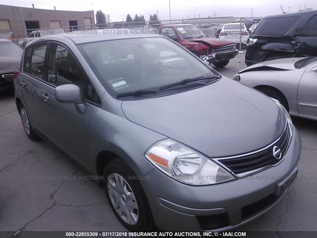 3N1BC1CP1AL360674 - 2010 NISSAN VERSA S/SL GRAY photo 1