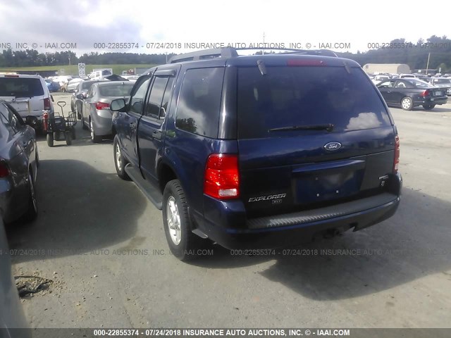 1FMZU73W75UA92241 - 2005 FORD EXPLORER XLT/XLT SPORT/NBX 蓝色 照片 3