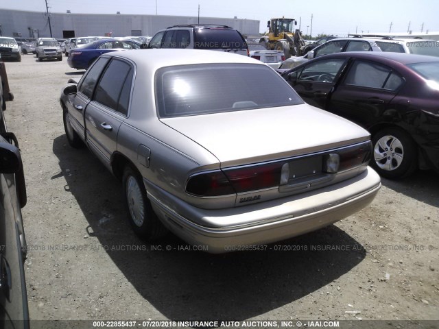 1G4HR52K3XH415423 - 1999 BUICK LESABRE LIMITED BEIGE photo 3