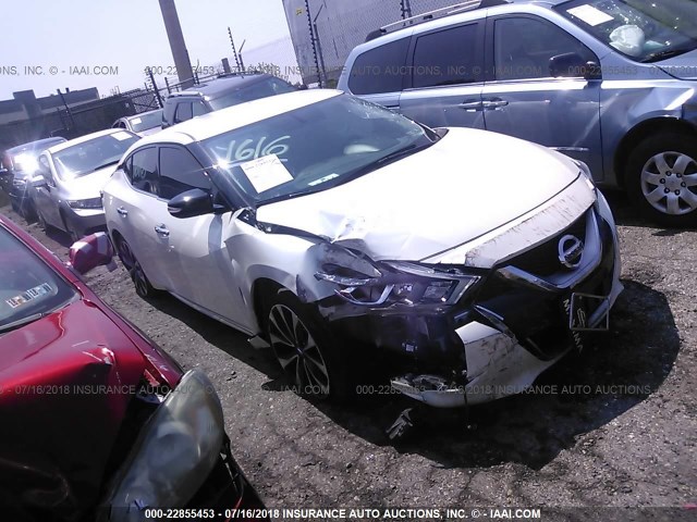 1N4AA6AP2GC408692 - 2016 NISSAN MAXIMA 3.5S/SV/SL/SR/PLAT WHITE photo 1