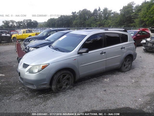 5Y2SN64L03Z401937 - 2003 PONTIAC VIBE GT SILVER photo 2