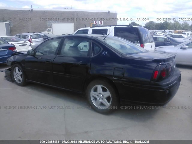 2G1WP521649226377 - 2004 CHEVROLET IMPALA SS BLACK photo 3