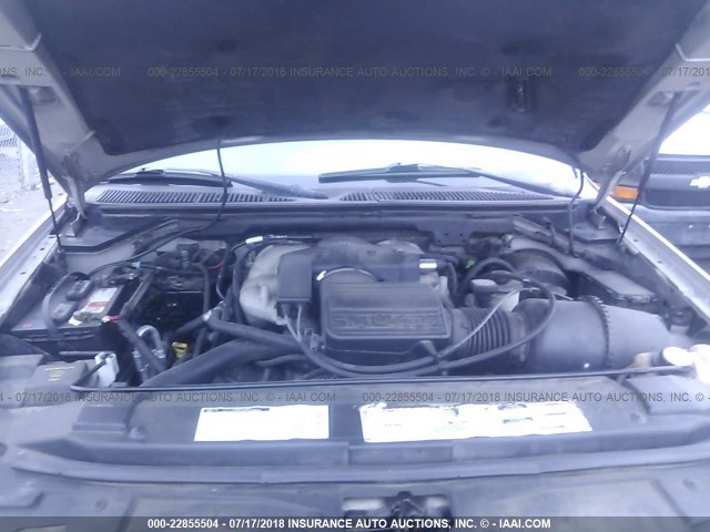 5LMEU27RX1LJ19452 - 2001 LINCOLN NAVIGATOR Champagner Foto 10