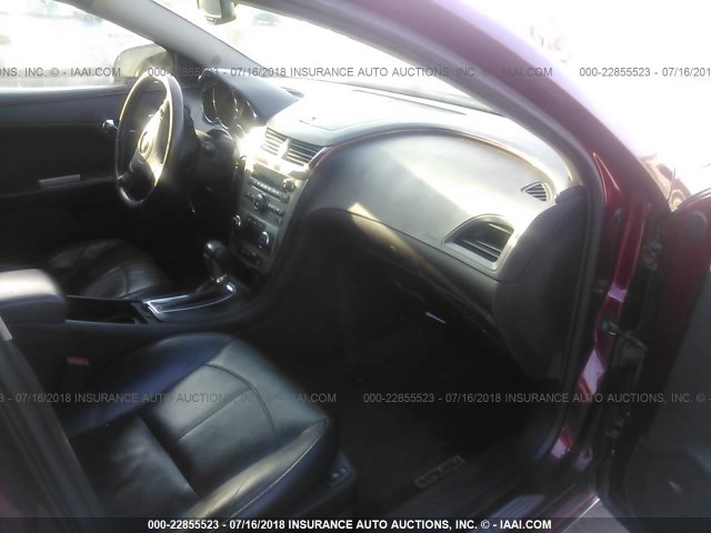 1G1ZE5E7XAF233080 - 2010 CHEVROLET MALIBU LTZ 红色 照片 5