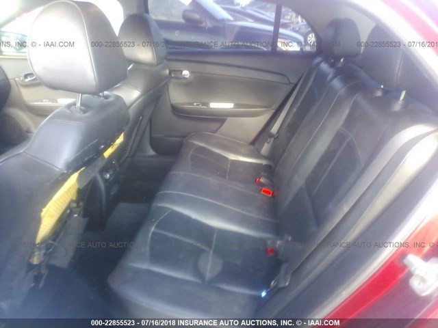 1G1ZE5E7XAF233080 - 2010 CHEVROLET MALIBU LTZ 红色 照片 8