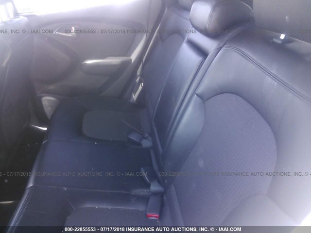 KM8JU3AC6BU157011 - 2011 HYUNDAI TUCSON GLS/LIMITED 黑色 照片 8