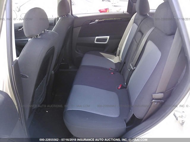 3GNAL2EK8DS642117 - 2013 CHEVROLET CAPTIVA LS 金色 照片 8